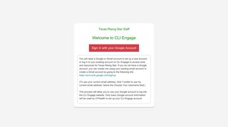 TRS Login - Cli Engage