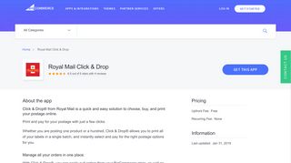 Royal Mail Click & Drop | BigCommerce