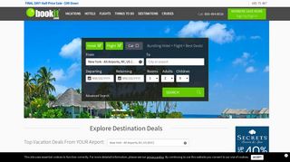 Vacation Packages | Vacation Deals & Travel Specials | BookIt.com