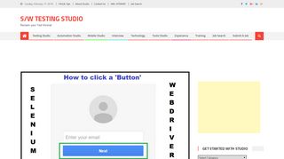 How to click a Button in Selenium WebDriver using Java