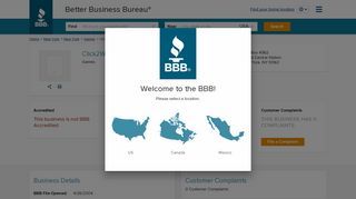 BBB Business Profile | Click2Win Tournament - Better Business Bureau