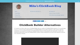 ClickBank Builder Alternatives - Mike's ClickBank Blog