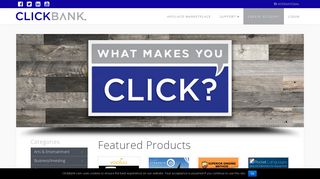 ClickBank: Best Affiliate Programs | Top Premier Internet Retailer