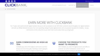 Affiliate Network - ClickBank