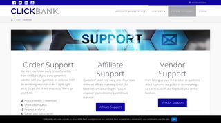 Support - ClickBank