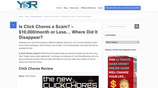 Is Click Chores a Scam? – $10,000/month or Less… Where Did It ...