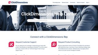 ClickDimensions Support