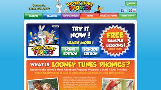Looney Tunes Phonics : Online Phonics : Reading Programs : Learn ...
