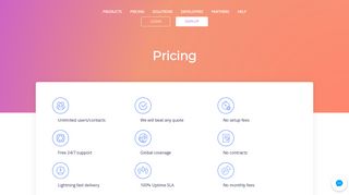 Pricing for SMS, Voice, Email, Fax and Post API - ClickSend