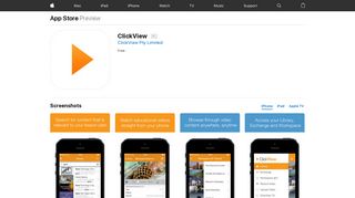 ClickView on the App Store - iTunes - Apple