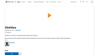 Get ClickView - Microsoft Store