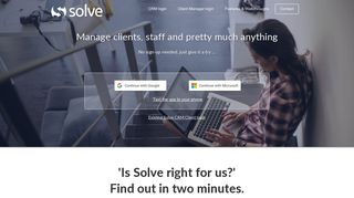 Solve Client Manager - Solve CRM