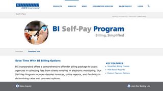 Self-Pay - BI Incorporated