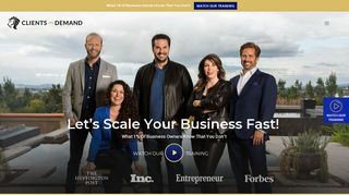 Clients on Demand: Let's Scale Your Business Fast!