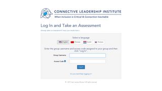 CLI: The Connective Leadership Institute : Log In and Take an ...