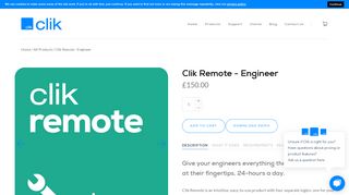 Field Service Management | Clik Remote Engineer | Clik