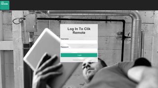Log In To Clik Remote