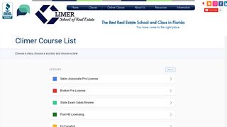 Best Real Estate School in Florida - The Climer School of Real Estate
