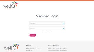 Login | WellQ™ Membership HQ for Physical and Financial Wellbeing