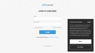 Login | ClinicSense