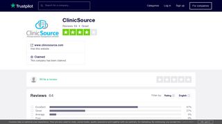 ClinicSource Reviews | Read Customer Service Reviews of www ...