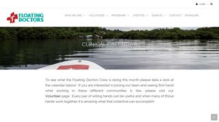 Clinical Calendar – Floating Doctors