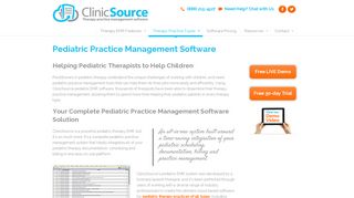 Pediatric Therapy - ClinicSource
