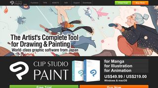 CLIP STUDIO PAINT: Software/app for Manga, Comics, Drawing and ...