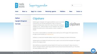 ClipShare - NLA media access