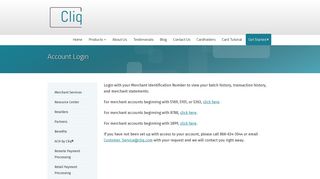 Account Login - Cliq, A Financial Services Company for Today's ...