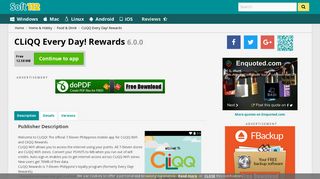 CLiQQ Every Day! Rewards 6.0.0 Free Download