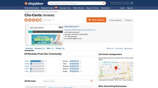 Clix-Cents Reviews - 63 Reviews of Clix-cents.com | Sitejabber
