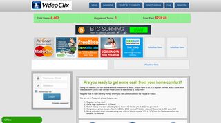 VideoClix - Get paid to watch videos!