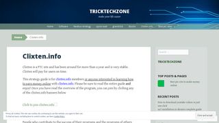 Clixten.info | tricktechzone