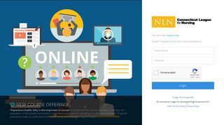 CLN Online Learning Portal | Login Page