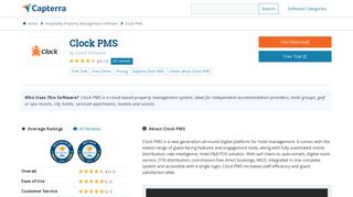 Clock PMS Reviews and Pricing - 2019 - Capterra