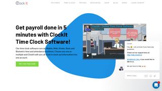 ClockIt: Time Clock Software