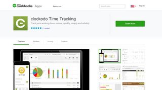 clockodo Time Tracking | QuickBooks App Store