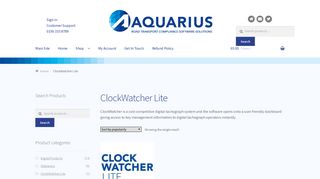 ClockWatcher Lite – Aquarius Shop - Aquarius IT
