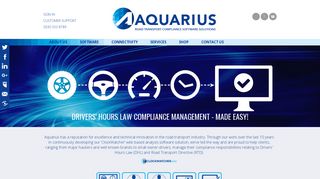 Aquarius IT: Drivers' Hours Law Compliance Management - Made Easy!