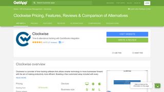Clockwise Pricing, Features, Reviews & Comparison of Alternatives ...
