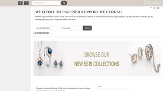 Retailer Sign-In | Partner Support | Clogau