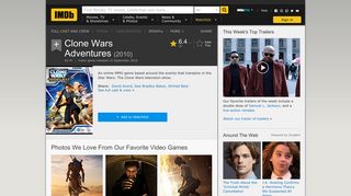 Clone Wars Adventures (Video Game 2010) - IMDb