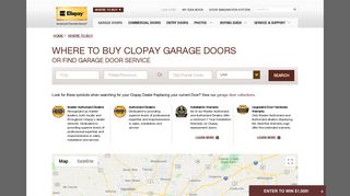 Clopay Residential Garage Doors: Where to Buy & Repair