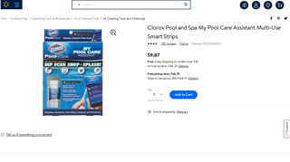 Clorox Pool and Spa My Pool Care Assistant Multi-Use Smart Strips ...