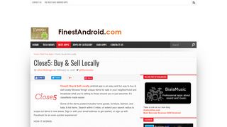 Close5: Buy & Sell Locally - FinestAndroid.com