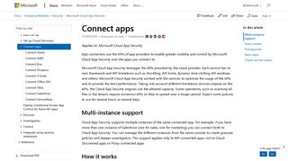 Connect apps to get visibility and control - Cloud App Security ...