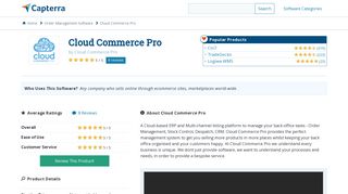 Cloud Commerce Pro Reviews and Pricing - 2019 - Capterra