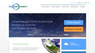 CloudConnect: Cloud Infrastructure and Desktop-as-a-Service