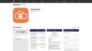 Cloud Gavel. on the App Store - iTunes - Apple